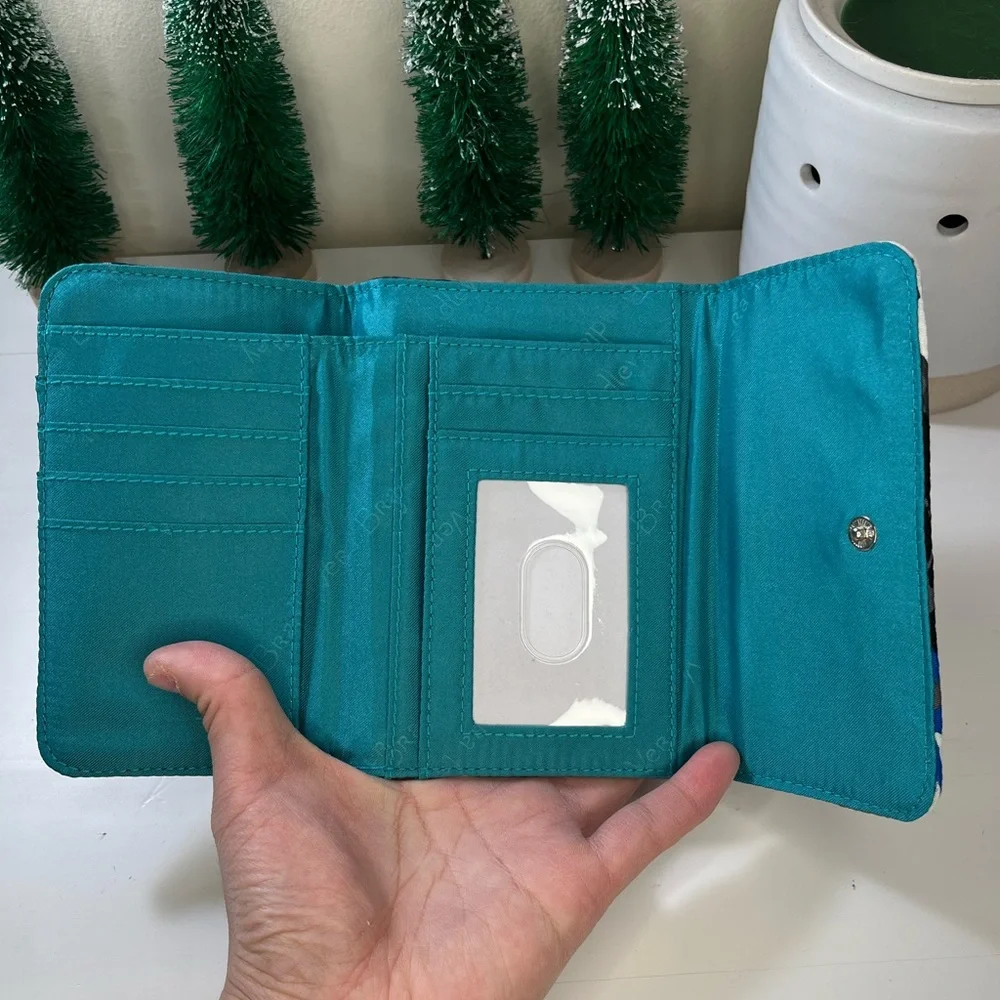 NWT Vera Bradley Splash Floral Euro Wallet - Picture 5 of 5